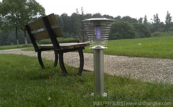 公园草坪驱蚊用户外灭蚊灯，环保无污染