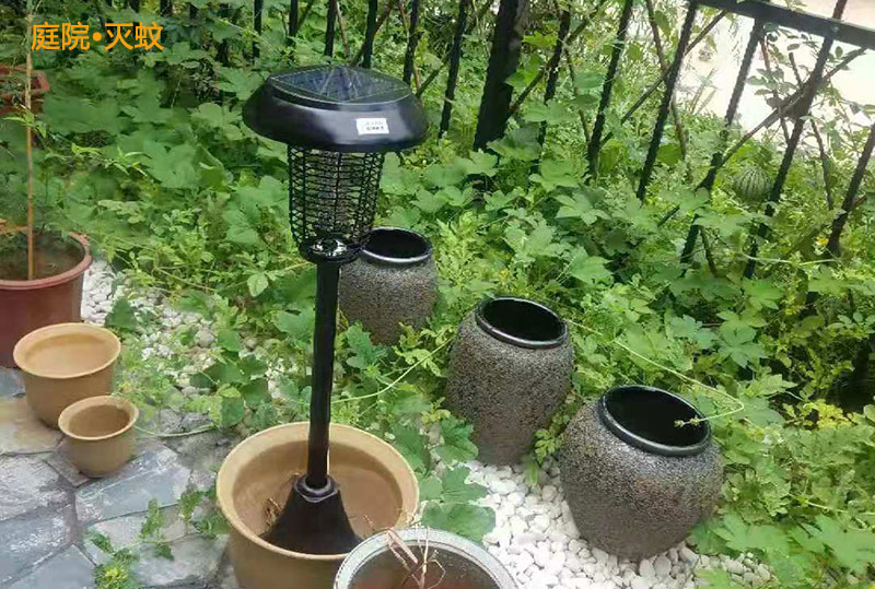 别墅庭院驱蚊用太阳能灭蚊灯 别墅庭院驱蚊用太阳能灭蚊灯